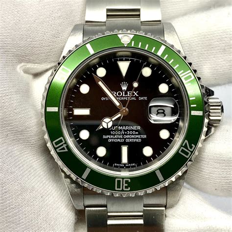 rolex 16610 lv lünetten einlage|Rolex kermit.